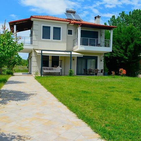 Παραθαλάσσια Αυτόνομη Εξοχική Κατοικία Αιγλη Limín Litochórou Exterior foto